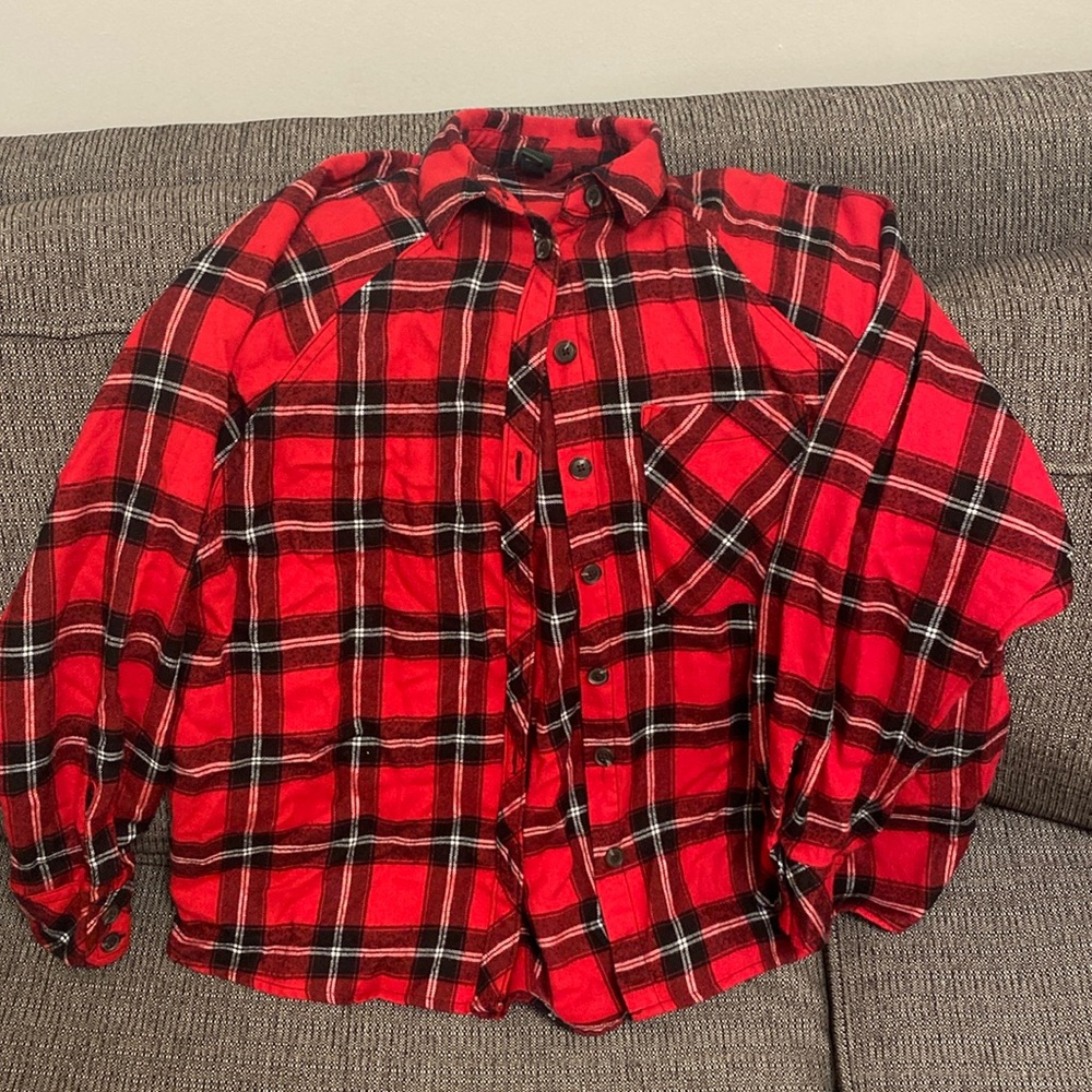 Red Women’s Flannel